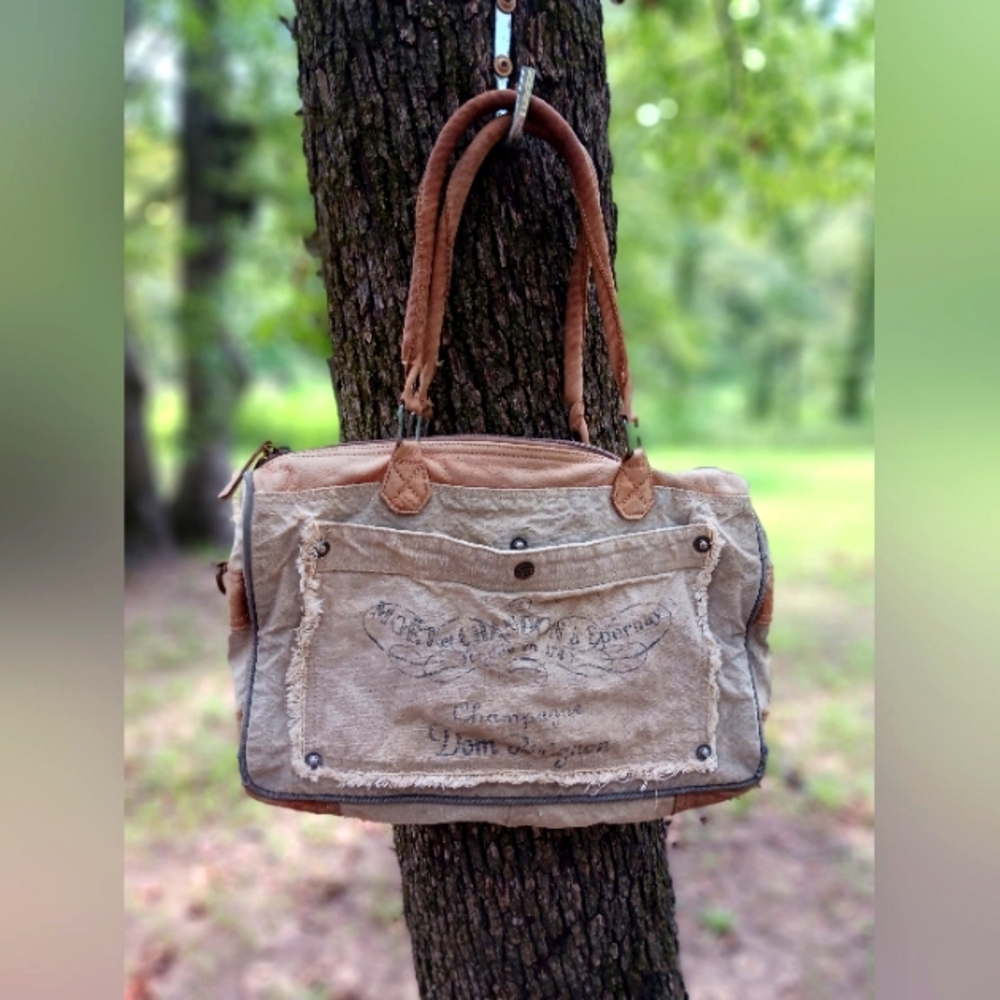 Myra Vintage Canvas Bag